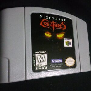 nightmare creatures n64